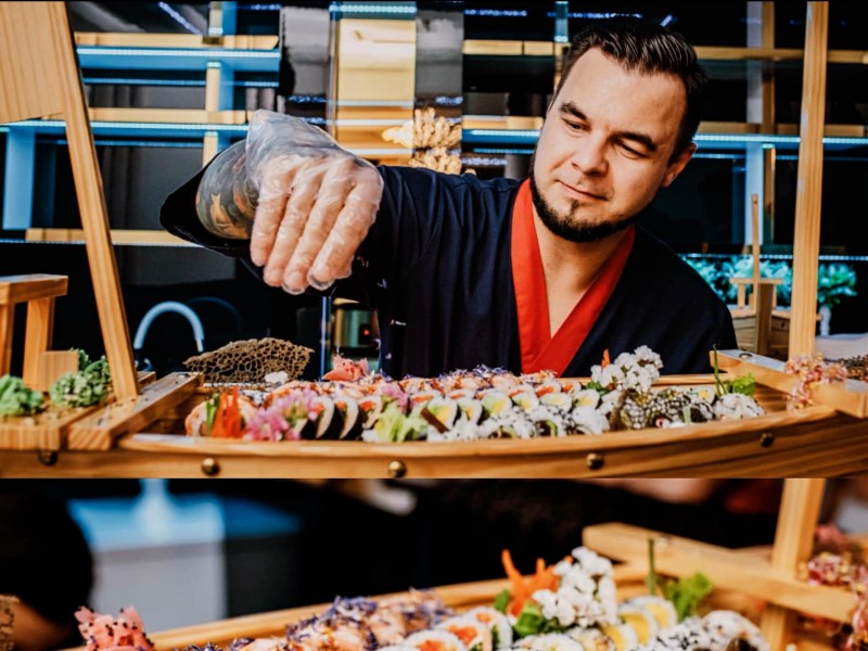 sushi-event zdjęcie prezentacji gdzie wesele