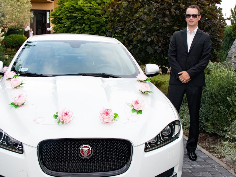 taxi-jaguar zdjęcie prezentacji gdzie wesele